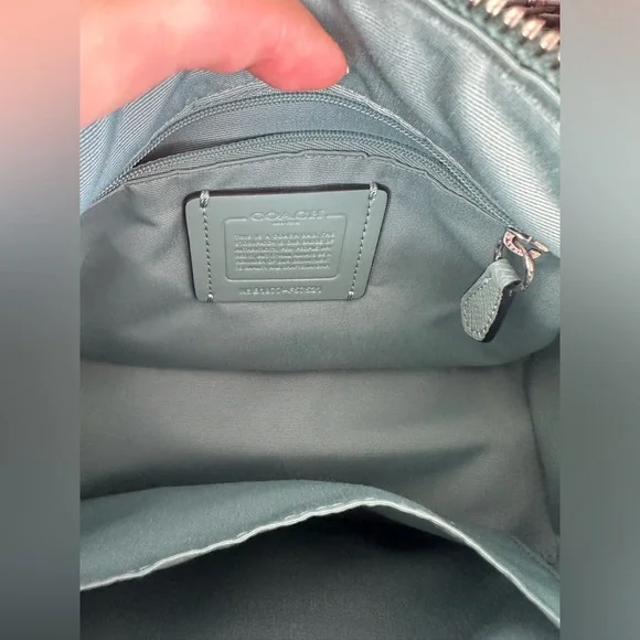 Coach mini Bennett satchel - seafoam - Picture 5 of 6